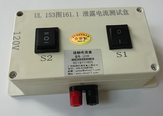 UL153 cuadro 161,1 probador del aparato eléctrico, probador actual de la salida 120V